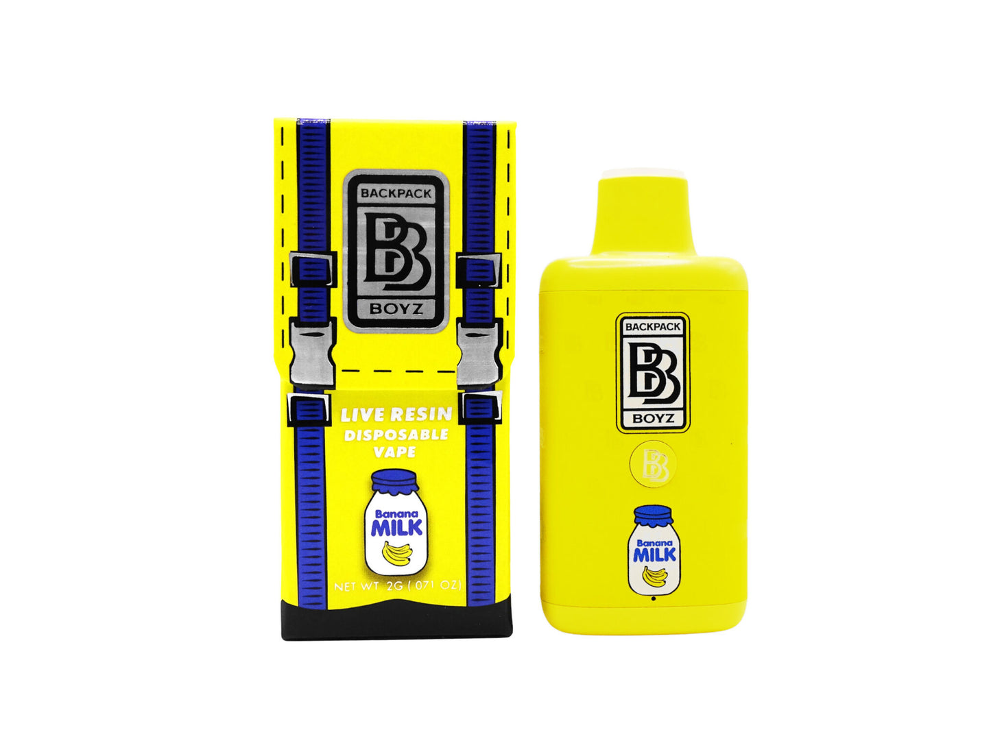 BACKPACK BOYZ – DISPOSABLE VAPE CARTS – LIVE RESIN – 2G