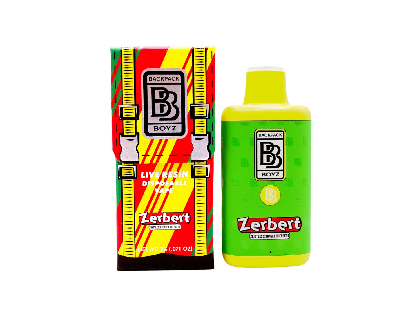 BACKPACK BOYZ – DISPOSABLE VAPE CARTS – LIVE RESIN – 2G X10