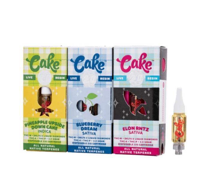 CAKE | 2.0 TKO LD D8 CARTRIDGE 2G X10